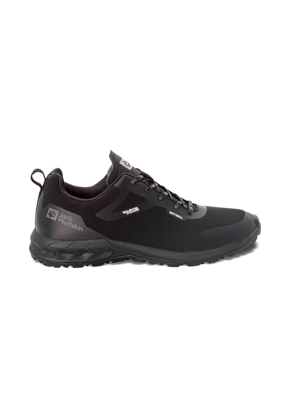 Jack Wolfskin Wasserdichte Wanderschuhe Herren Woodland Shell Texapore Low Men 40.5 phantom / grey phantom / grey von Jack Wolfskin