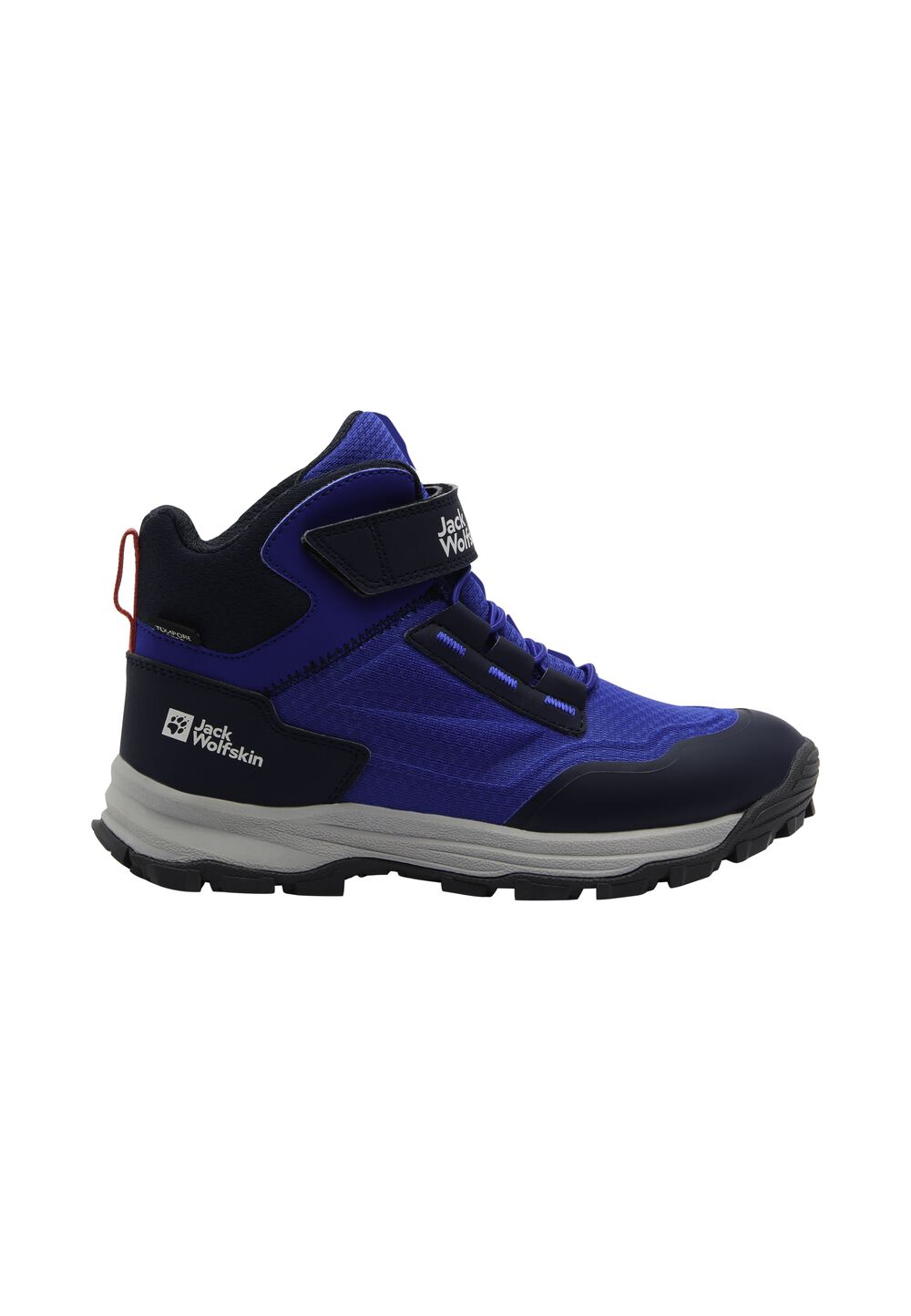 Jack Wolfskin Wasserdichte Wanderschuhe Kinder Cyrox Texapore Mid Kids 30 crisp cobalt crisp cobalt von Jack Wolfskin