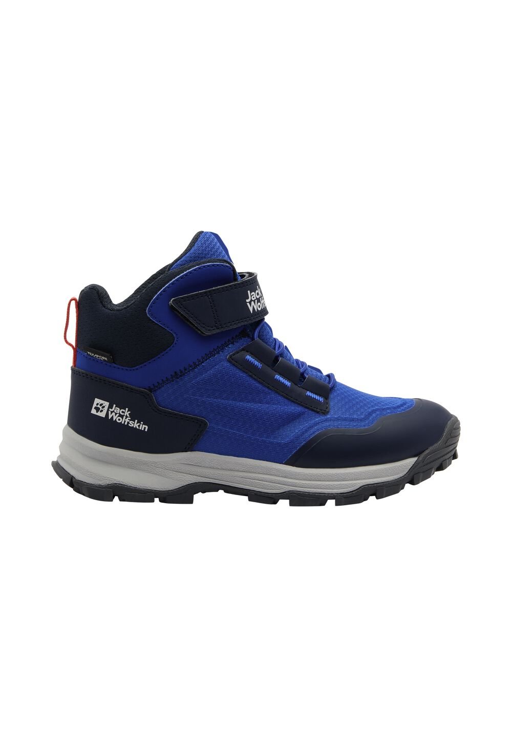 Jack Wolfskin Wasserdichte Wanderschuhe Kinder Cyrox Texapore Mid Kids 40 crisp cobalt crisp cobalt von Jack Wolfskin