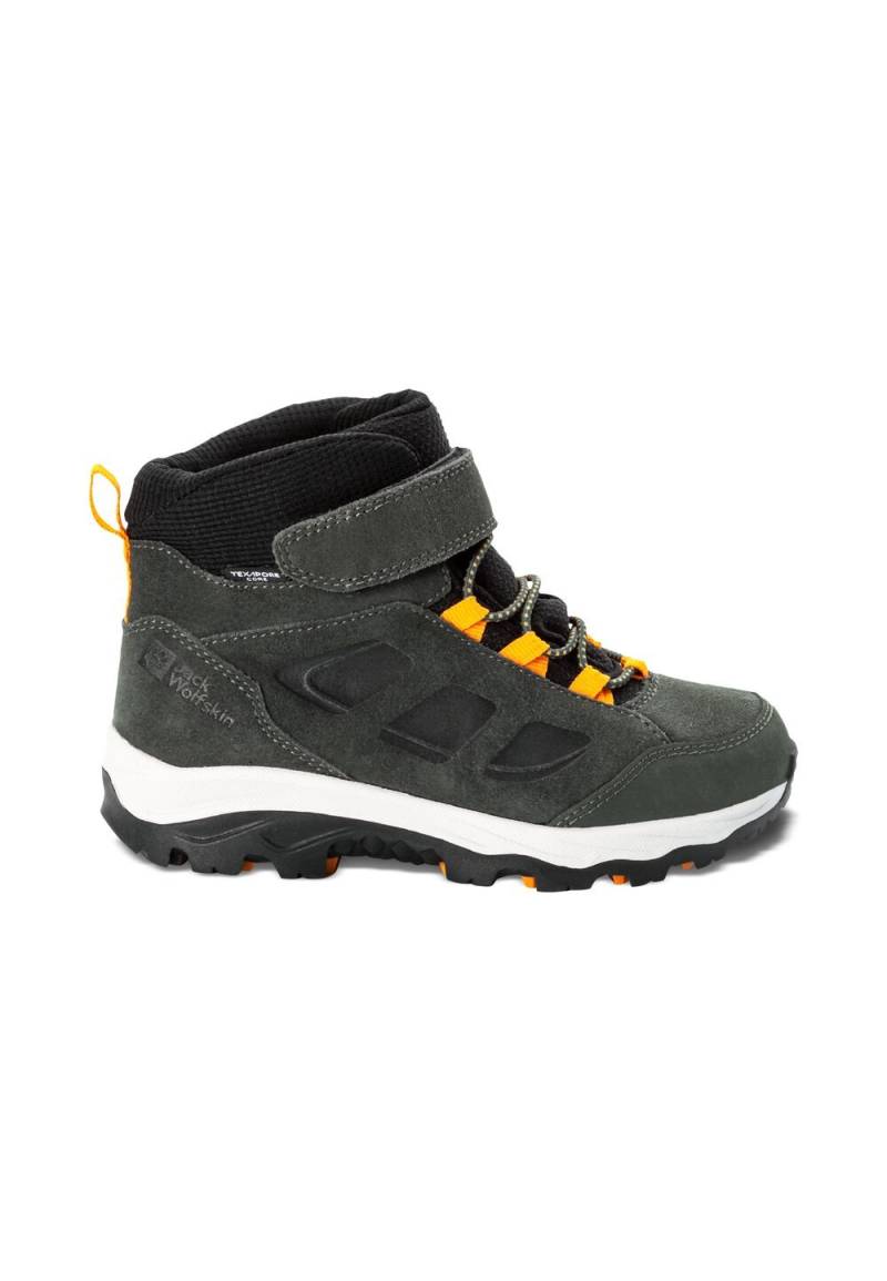 Jack Wolfskin Wasserdichte Wanderschuhe Kinder Vojo Backlength Texapore Mid Kids 29 slate green slate green von Jack Wolfskin