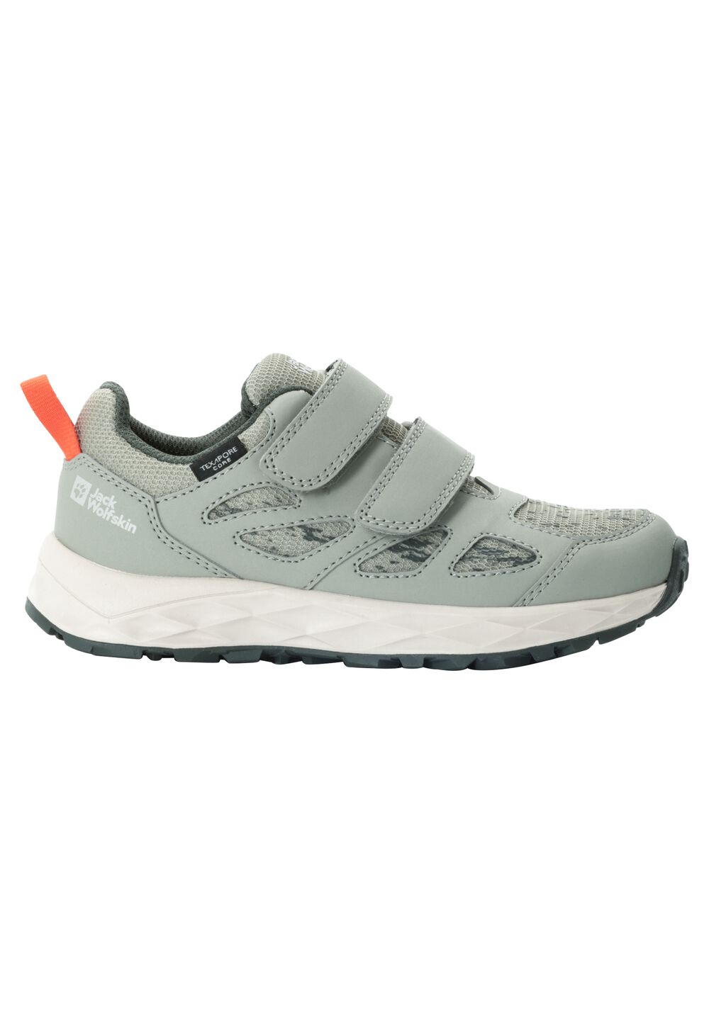 Jack Wolfskin Wasserdichte Wanderschuhe Kinder Woodland 2 Texapore Low VC Kids 39 mint leaf mint leaf von Jack Wolfskin