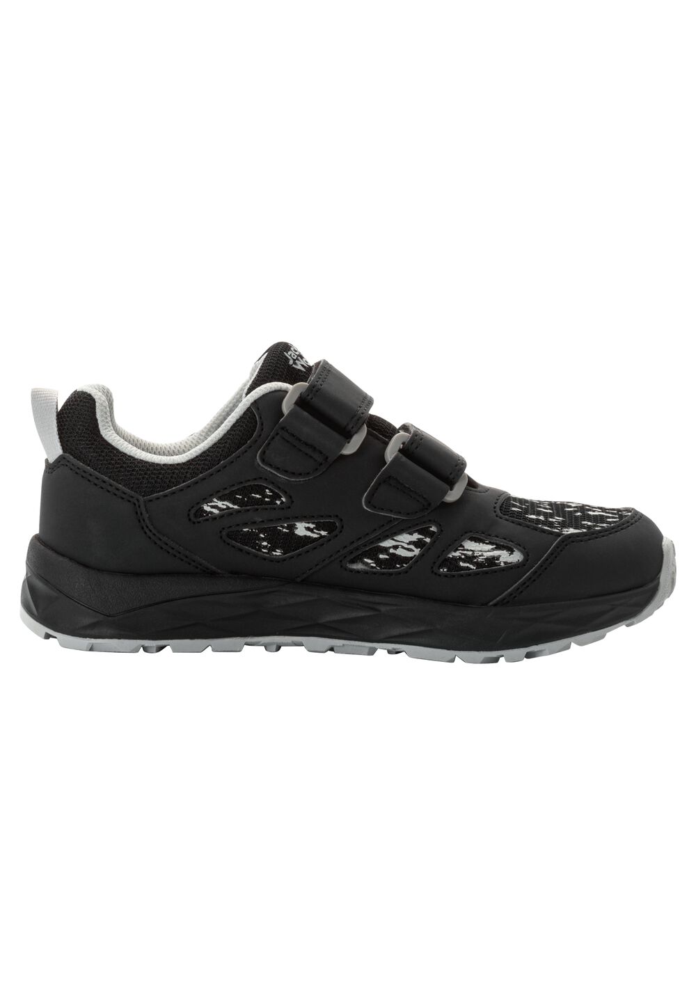 Jack Wolfskin Wasserdichte Wanderschuhe Kinder Woodland 2 Texapore Low VC Kids 39 phantom Phantom von Jack Wolfskin