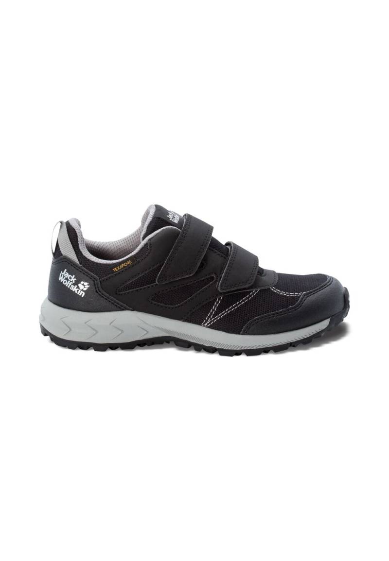 Jack Wolfskin Wasserdichte Wanderschuhe Kinder Woodland Texapore Low VC Kids 29 phantom / grey phantom / grey von Jack Wolfskin