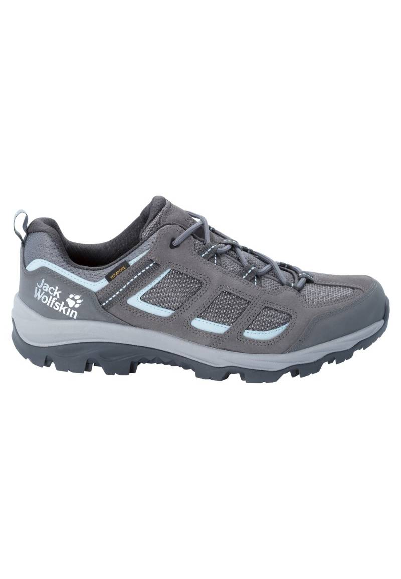 Jack Wolfskin Wasserdichte Wanderschuhe Damen Vojo 3 Texapore Low Women 42 tarmac grey / light blue Tarmac Grey / Light Blue von Jack Wolfskin