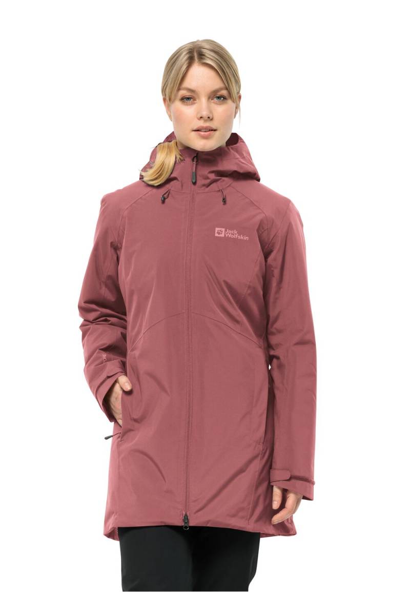 Jack Wolfskin Wasserdichte Winterjacke Damen Heidelstein Ins Jacket Women L red ochre red ochre von Jack Wolfskin