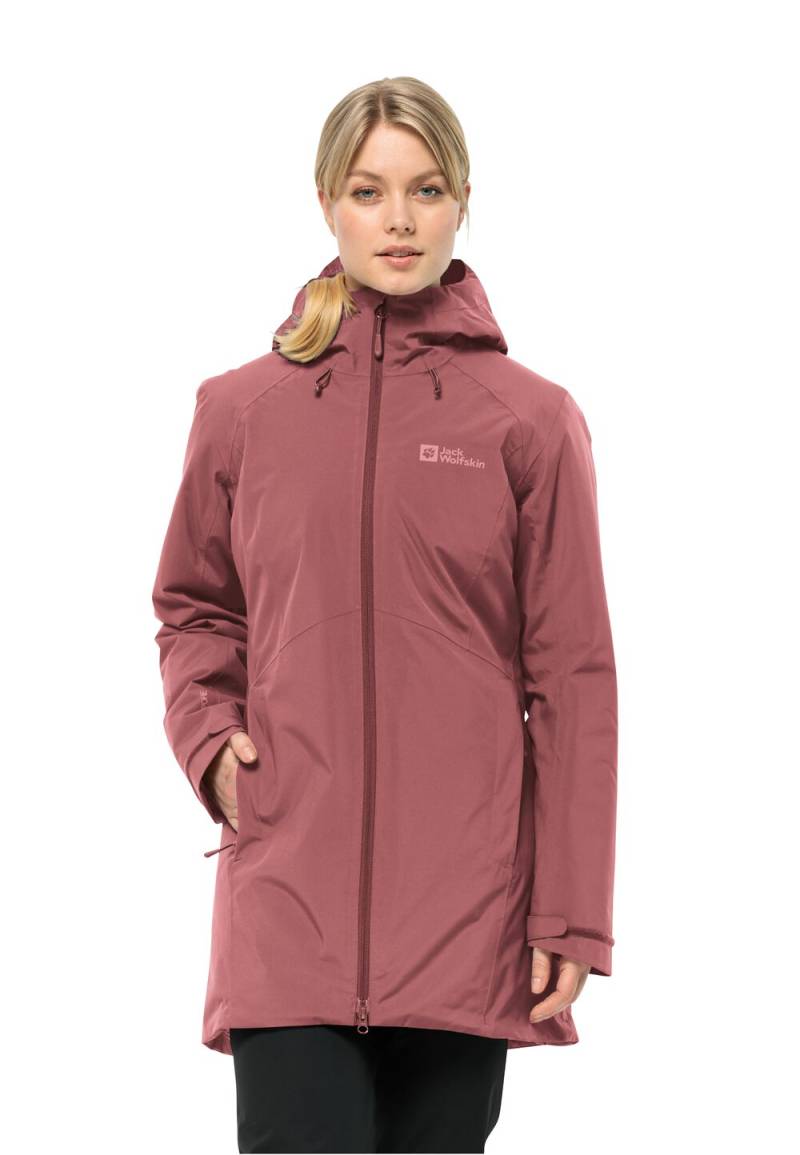 Jack Wolfskin Wasserdichte Winterjacke Damen Heidelstein Ins Jacket Women M red ochre red ochre von Jack Wolfskin