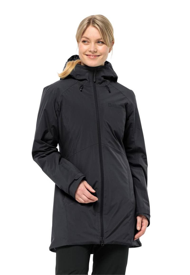 Jack Wolfskin Wasserdichte Winterjacke Damen Heidelstein Ins Jacket Women S black black von Jack Wolfskin