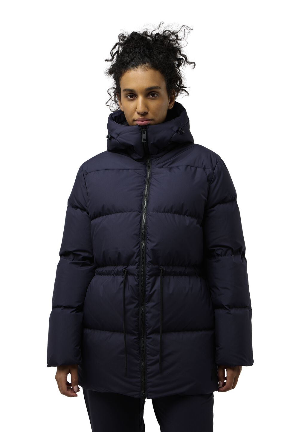 Jack Wolfskin Wasserdichte Winterjacke Damen Kirschallee Jacket Women RDS S dark navy dark navy von Jack Wolfskin