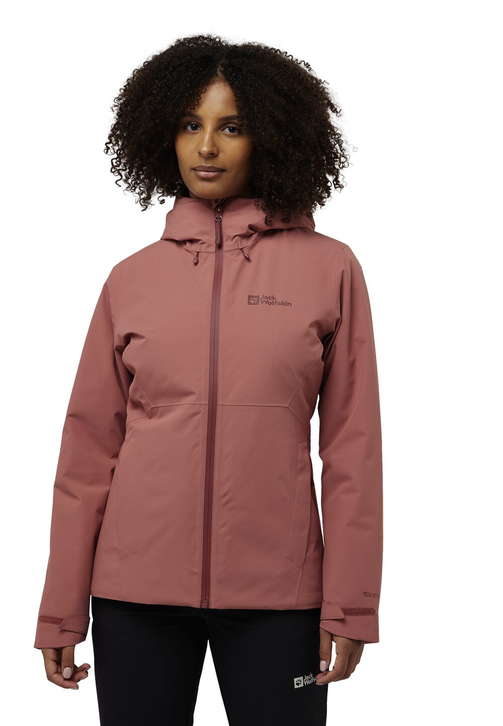 Jack Wolfskin Wasserdichte Winterjacke Damen Wisper Ins Jacket Women L mineral red mineral red von Jack Wolfskin