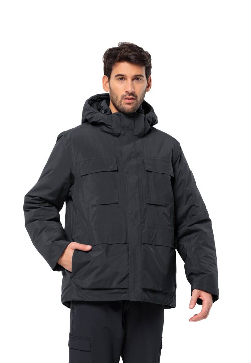 Jack Wolfskin Wasserdichte Winterjacke Herren Textor Utility Jacket Men XXXL phantom Phantom von Jack Wolfskin