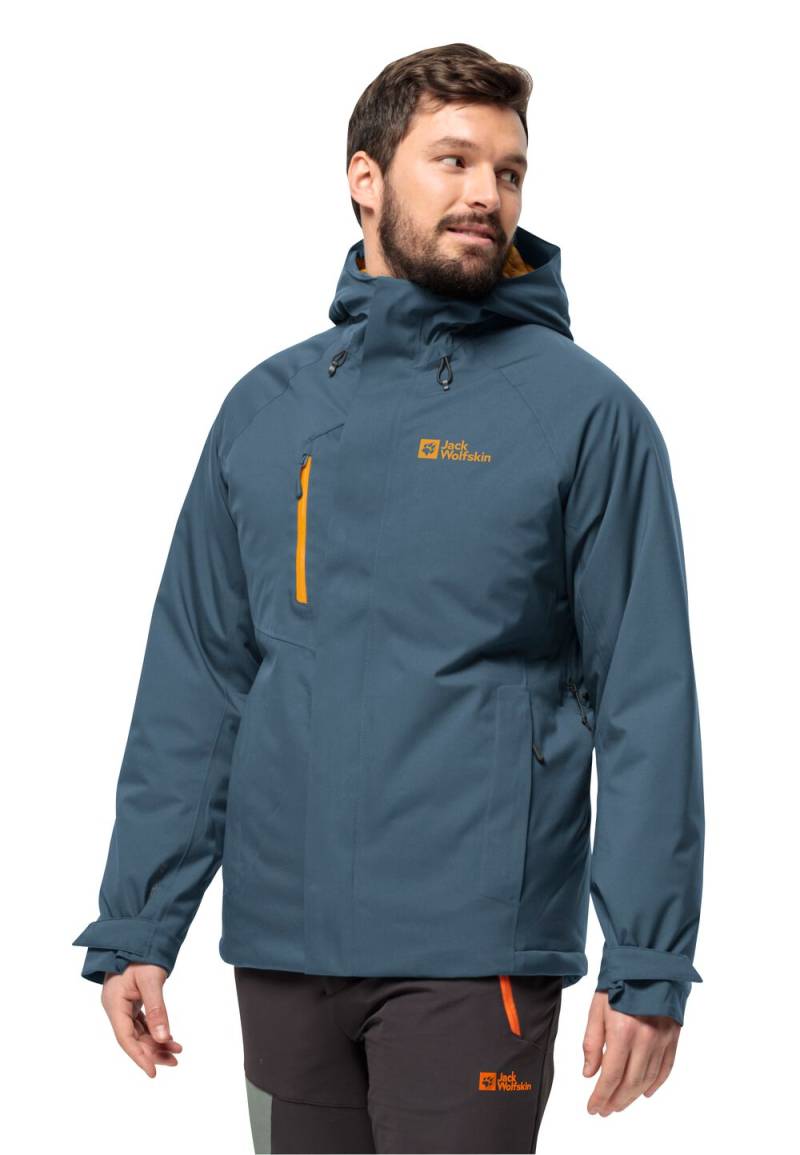 Jack Wolfskin Wasserdichte Winterjacke Herren Troposphere Ins Jacket Men M midnight sky midnight sky von Jack Wolfskin