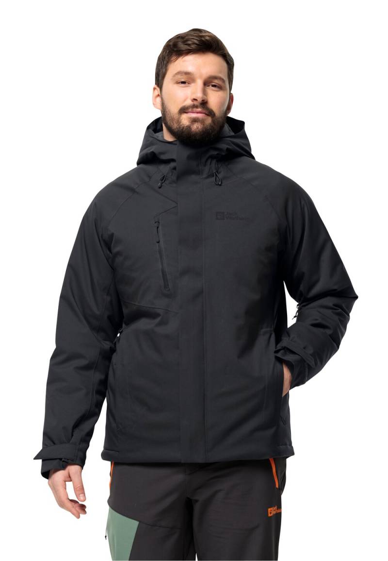 Jack Wolfskin Wasserdichte Winterjacke Herren Troposphere Ins Jacket Men M black black von Jack Wolfskin