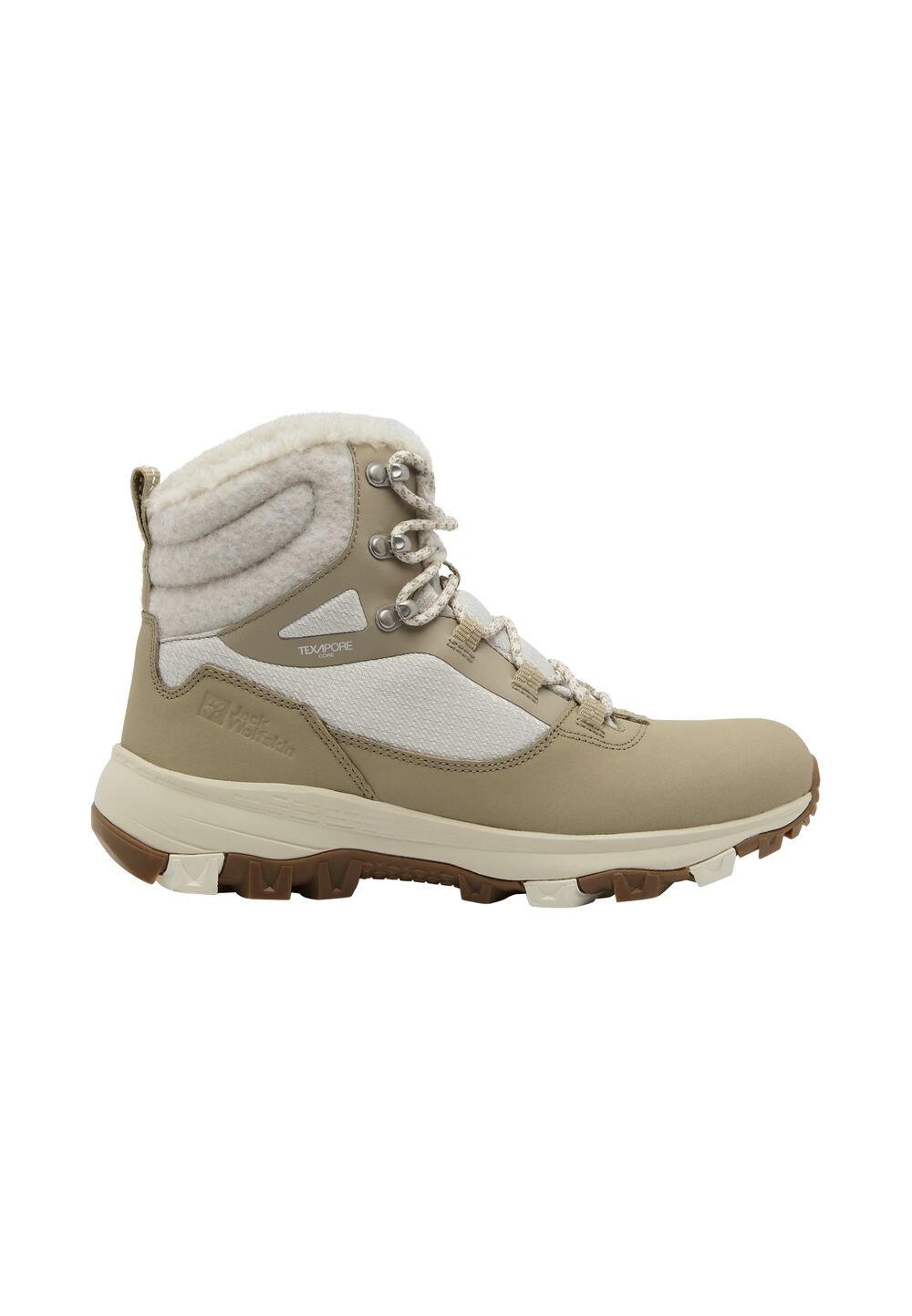 Jack Wolfskin Wasserdichte Winterschuhe Damen Everquest Texapore High Women 37 anis anis von Jack Wolfskin