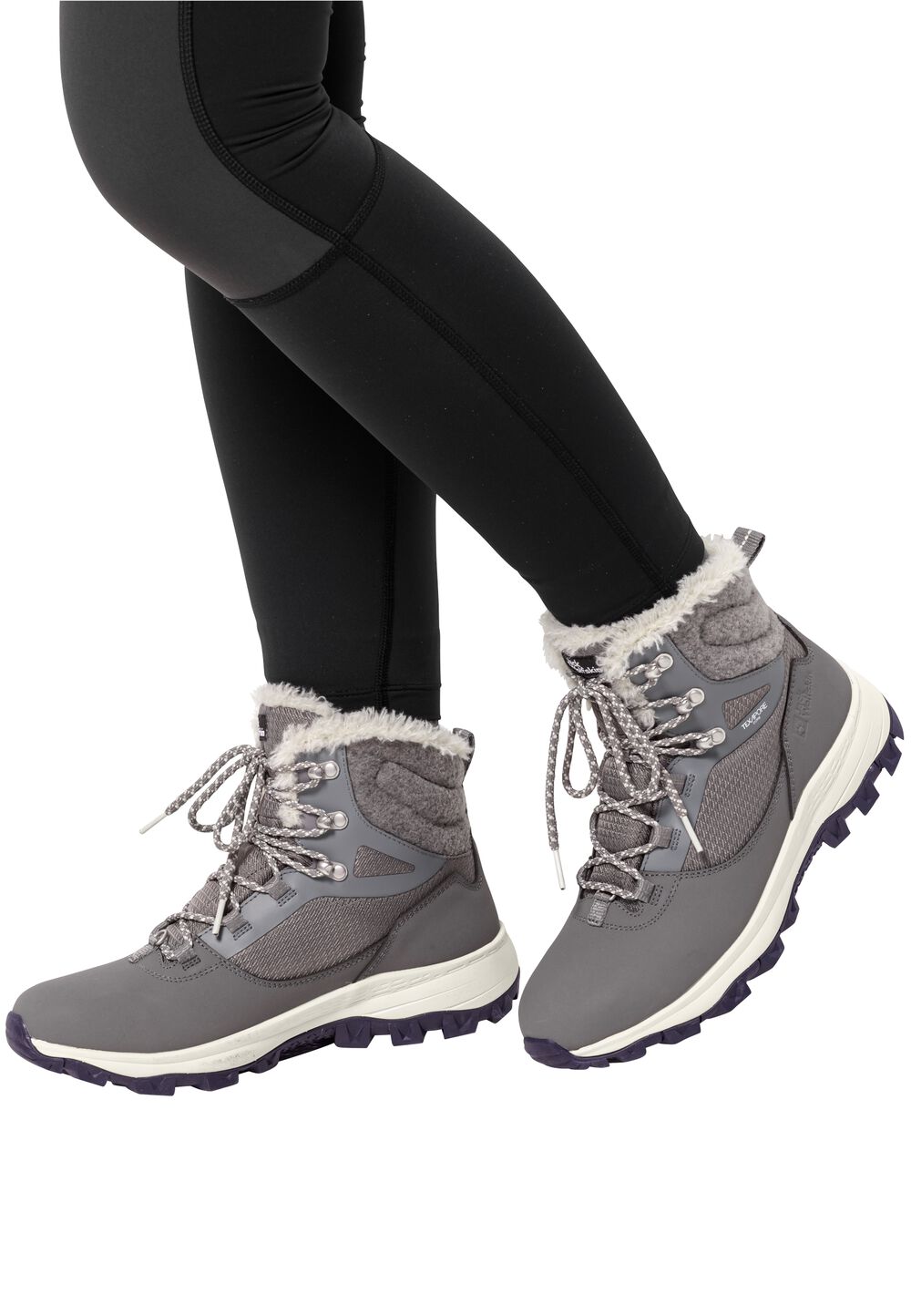 Jack Wolfskin Wasserdichte Winterschuhe Damen Everquest Texapore High Women 37 tarmac grey / grey tarmac grey / grey von Jack Wolfskin