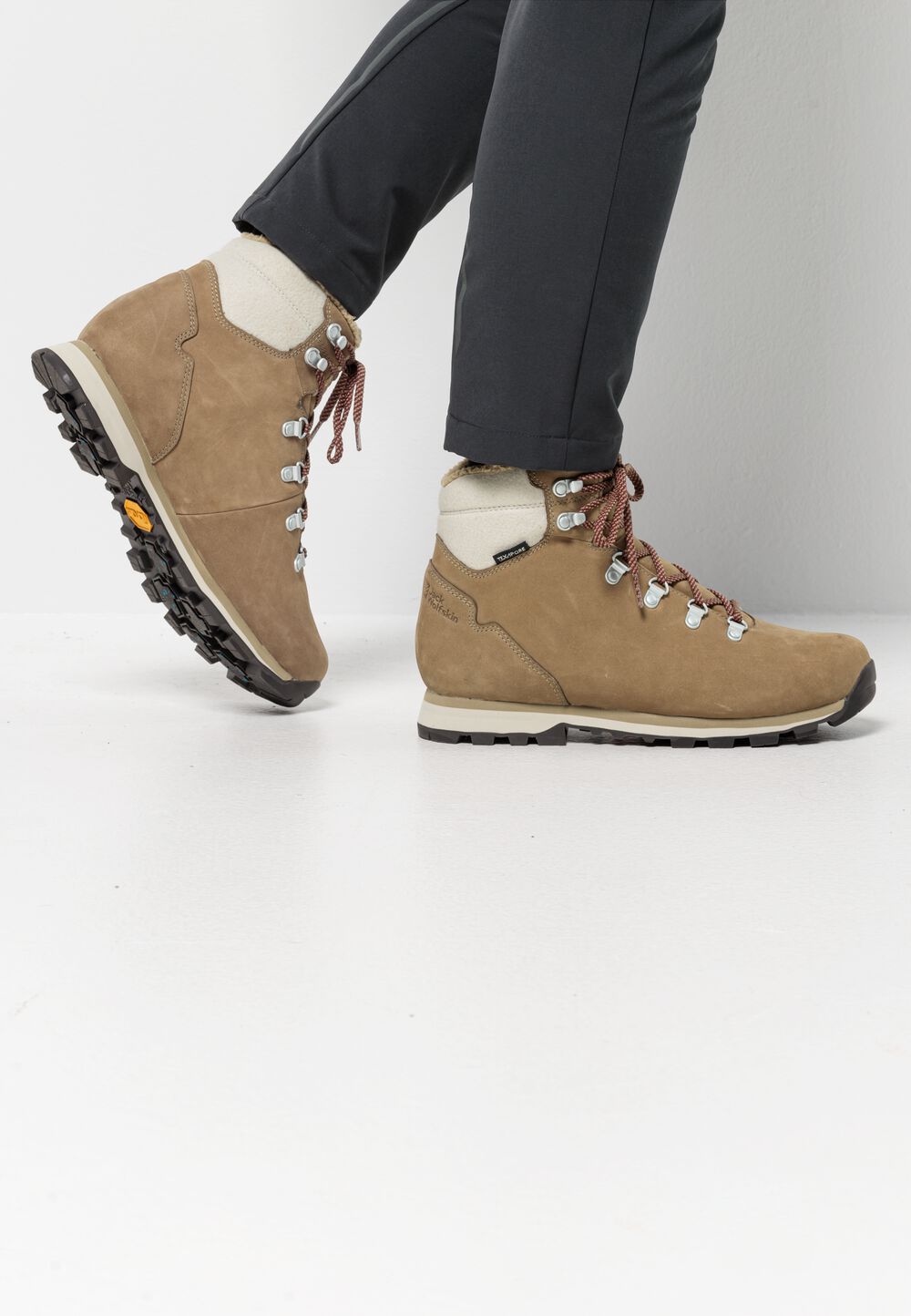 Jack Wolfskin Wasserdichte Winterschuhe Damen Thunder Bay Texapore Mid Women 35.5 cookie cookie von Jack Wolfskin