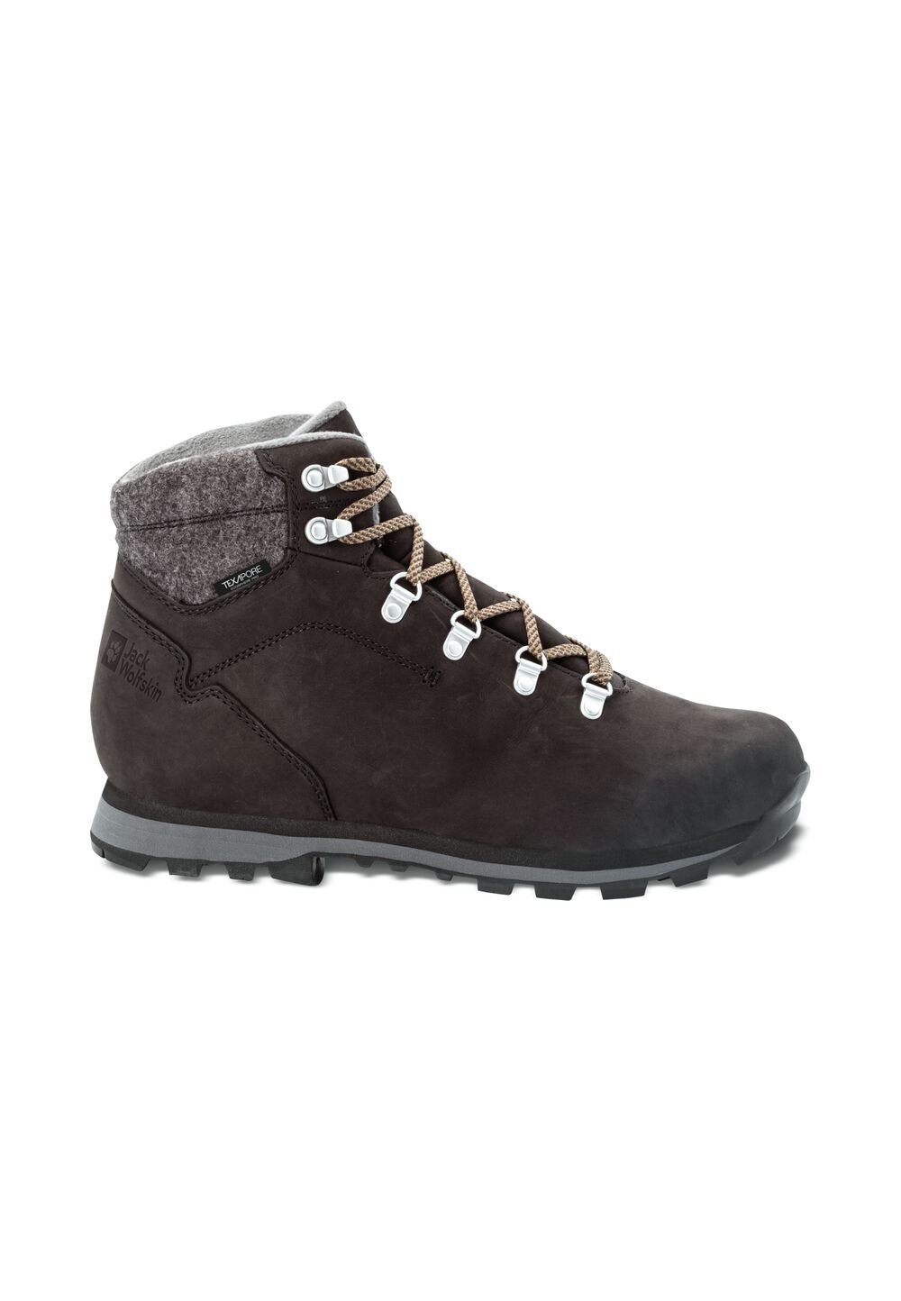 Jack Wolfskin Wasserdichte Winterschuhe Herren Thunder Bay Texapore Mid Men 39.5 phantom / grey Phantom / Grey von Jack Wolfskin