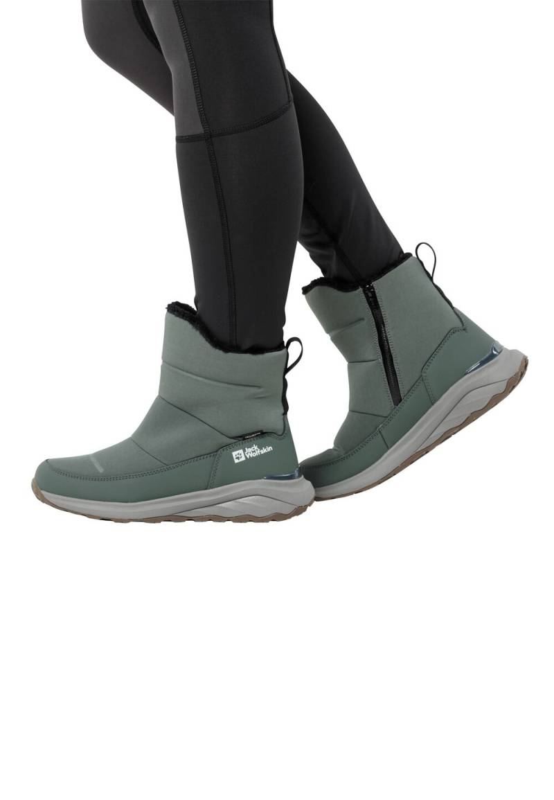 Jack Wolfskin Wasserdichte Winterstiefel Damen Dromoventure Texapore Boot Women 39 grau slate green von Jack Wolfskin