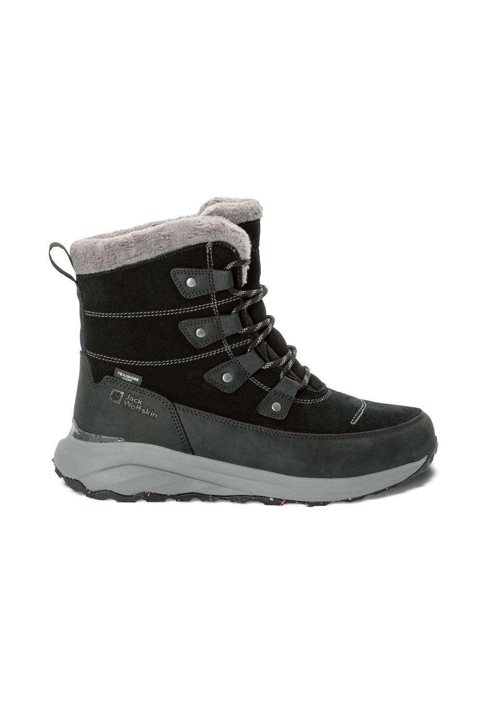 Jack Wolfskin Wasserdichte Winterstiefel Damen Dromoventure Texapore High Women 35.5 phantom phantom von Jack Wolfskin