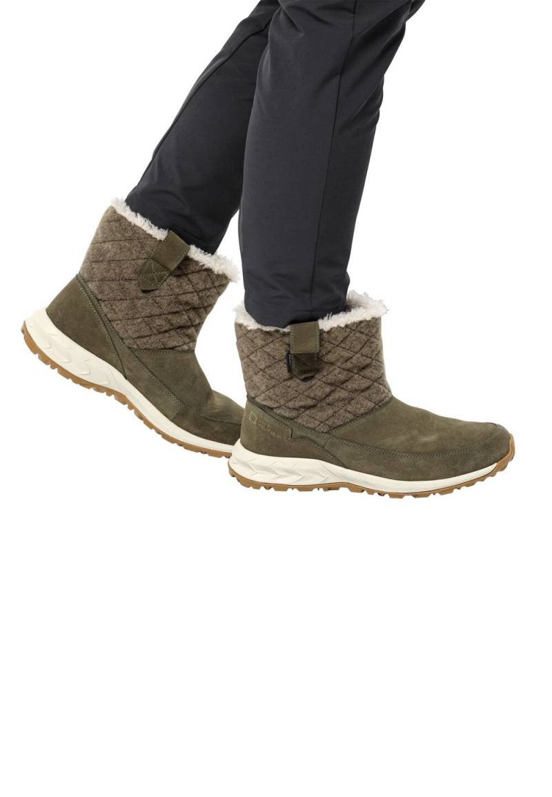 Jack Wolfskin Wasserdichte Winterstiefel Damen Queenstown Texapore Boot Women 35.5 khaki / grey khaki / grey von Jack Wolfskin