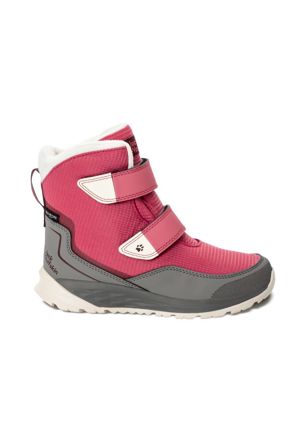 Jack Wolfskin Wasserdichte Winterstiefel Kinder Polar Bear Texapore High VC Kids 27 soft pink soft pink von Jack Wolfskin