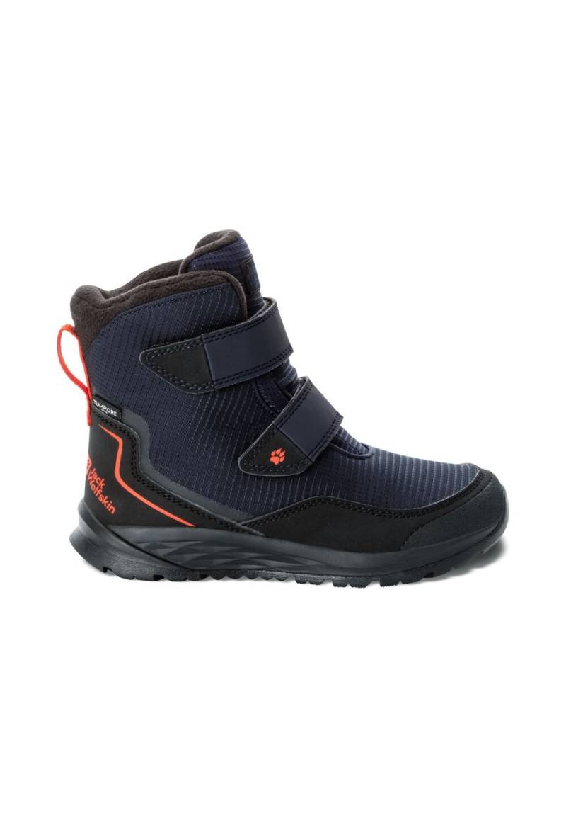 Jack Wolfskin Wasserdichte Winterstiefel Kinder Polar Bear Texapore High VC Kids 31 blau night blue von Jack Wolfskin