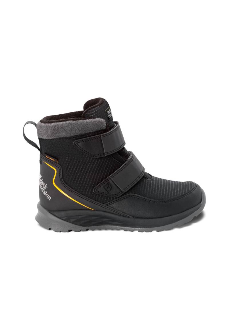 Jack Wolfskin Wasserdichte Winterstiefel Kinder Polar Bear Texapore Mid VC Kids 34 phantom / burly yellow xt Phantom / Burly Yellow Xt von Jack Wolfskin