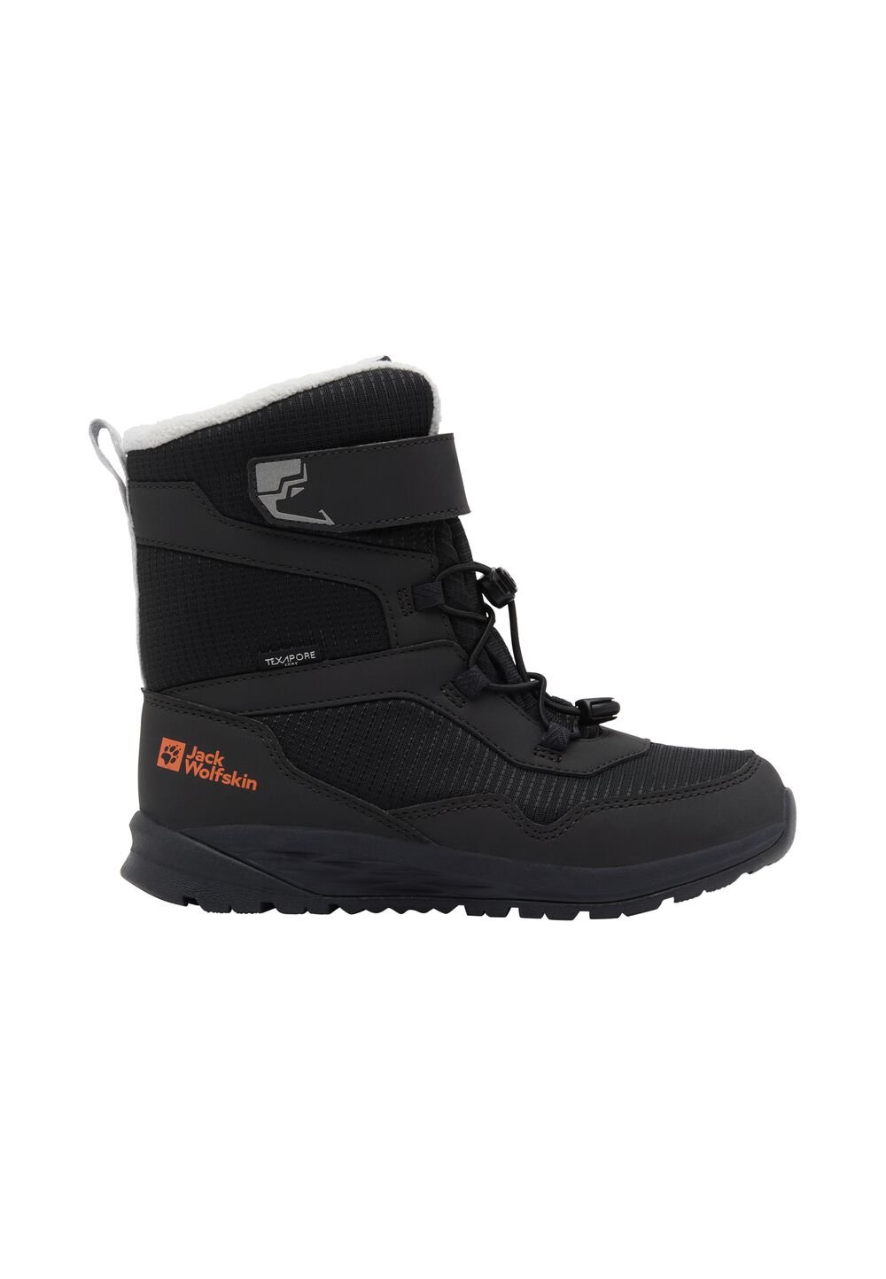 Jack Wolfskin Wasserdichte Winterstiefel Kinder Polar Bear-b Texapore High VC Kids 34 phantom Phantom von Jack Wolfskin