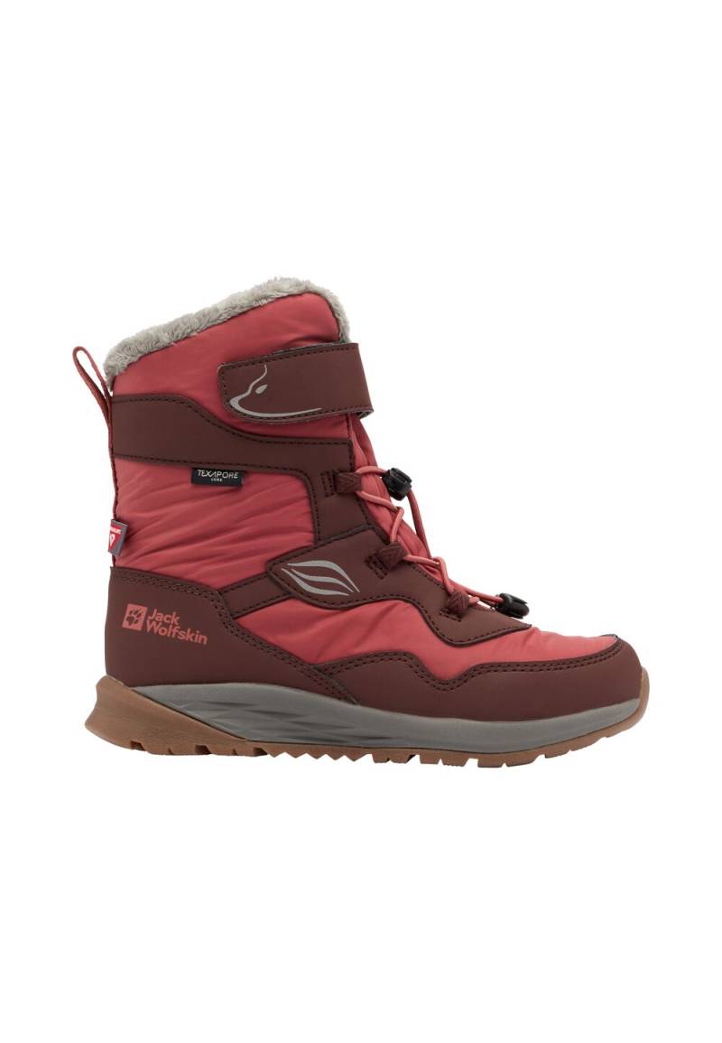 Jack Wolfskin Wasserdichte Winterstiefel Kinder Polar Bear-g Texapore High VC Kids 27 dark mahogany Dark Mahogany von Jack Wolfskin