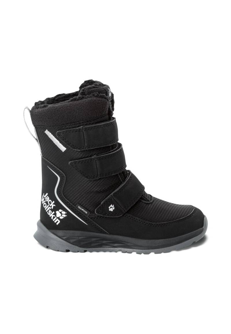 Jack Wolfskin Wasserdichte Winterstiefel Kinder Polar Boot Texapore High VC Kids 29 black / grey Black / Grey von Jack Wolfskin