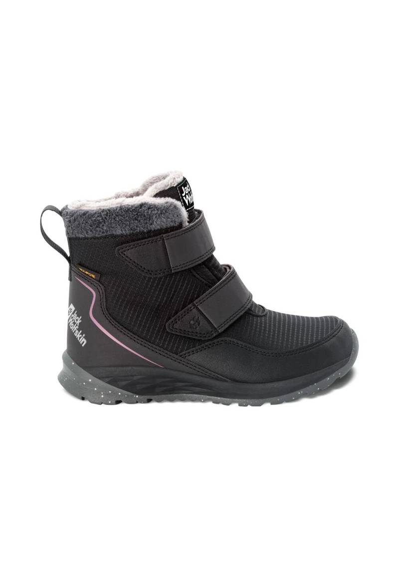 Jack Wolfskin Wasserdichte Winterstiefel Kinder Polar Wolf Texapore Mid VC Kids 26 phantom / pink Phantom / Pink von Jack Wolfskin