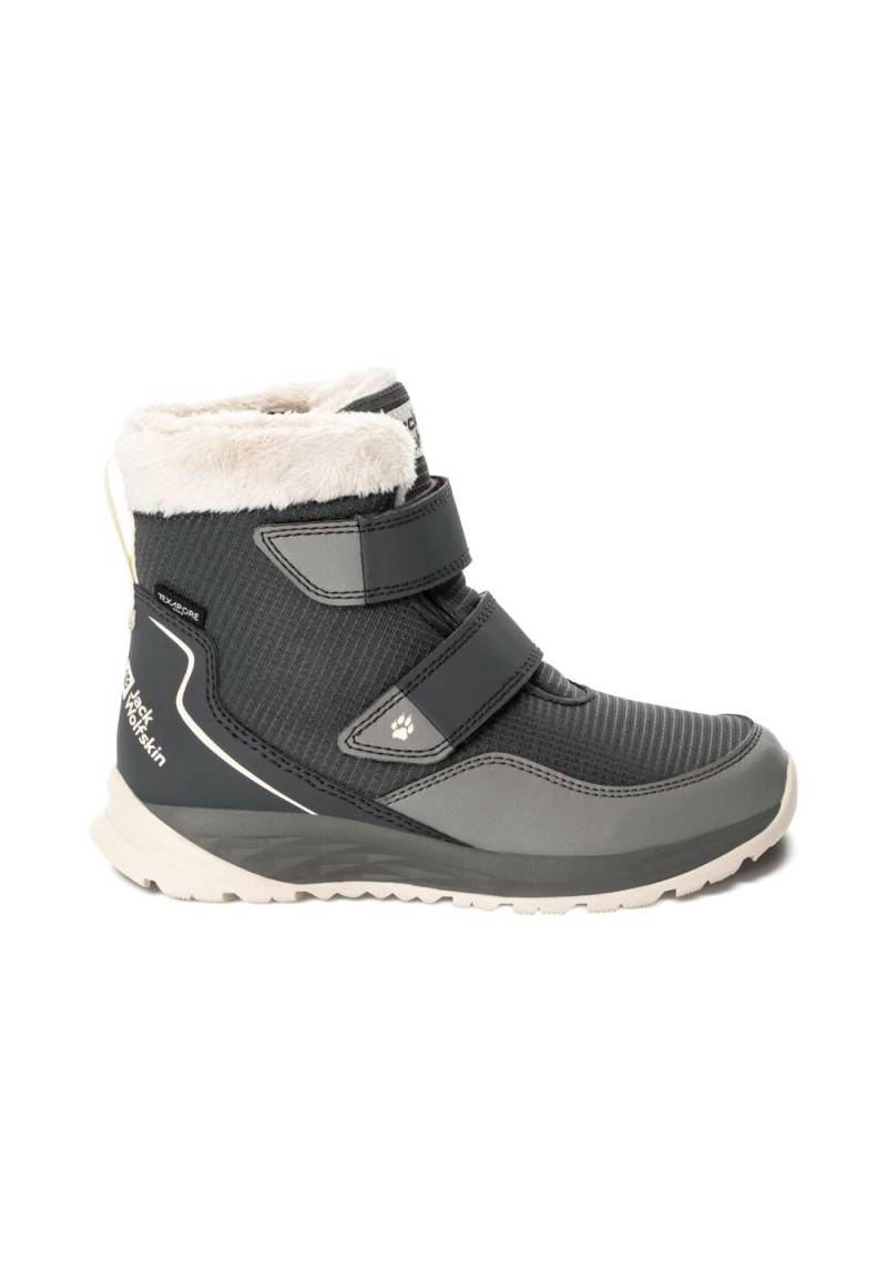 Jack Wolfskin Wasserdichte Winterstiefel Kinder Polar Wolf Texapore Mid VC Kids 36 smokey grey smokey grey von Jack Wolfskin