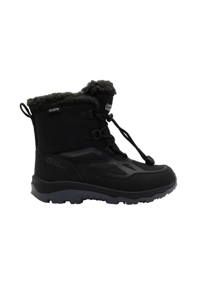 Jack Wolfskin Wasserdichte Winterstiefel Kinder Vojo Shell Extended Version Texapore Mid Kids 33 phantom Phantom von Jack Wolfskin