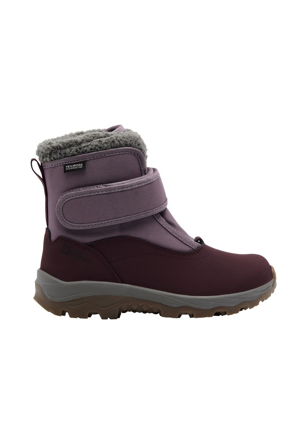 Jack Wolfskin Wasserdichte Winterstiefel Kinder Vojo Shell Texapore Mid VC Kids 31 wild blossom wild blossom von Jack Wolfskin