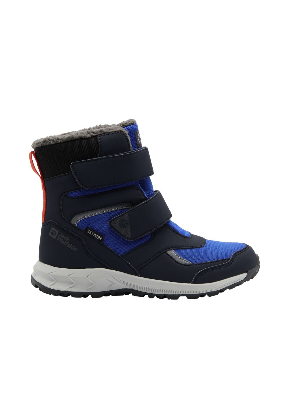 Jack Wolfskin Wasserdichte Winterstiefel Kinder Woodland WT Texapore High VC Kids 37 crisp cobalt crisp cobalt von Jack Wolfskin