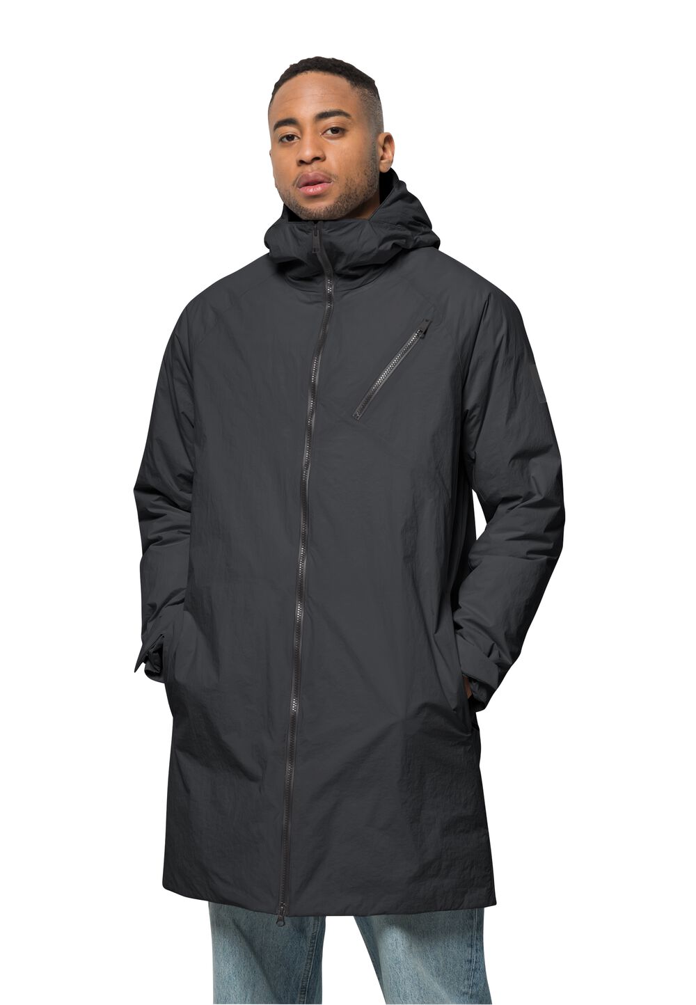 Jack Wolfskin Wasserdichter Daunenmantel Herren Pergamon Parka Men L phantom Phantom von Jack Wolfskin