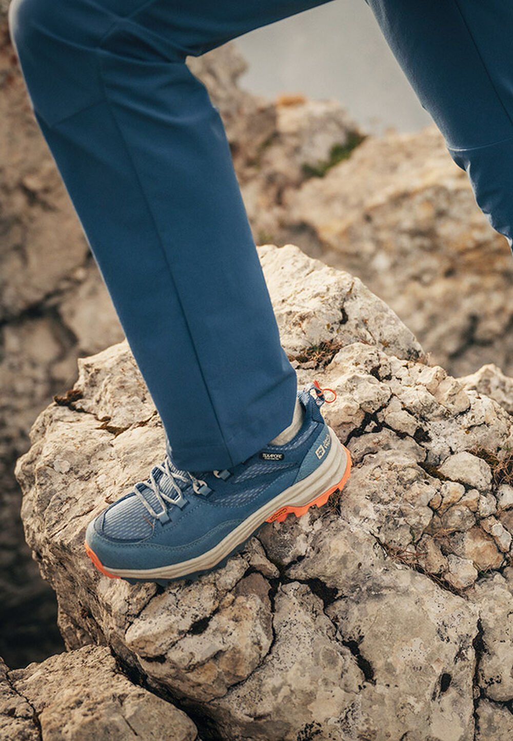 Jack Wolfskin Wasserdichte Wanderschuhe Damen Cyrox Texapore Low Women 38 elemental blue Elemental Blue von Jack Wolfskin