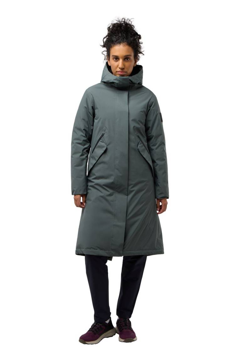 Jack Wolfskin Wasserdichter Wintermantel Damen Brandenburger Coat Women RDS 2XL slate green slate green von Jack Wolfskin