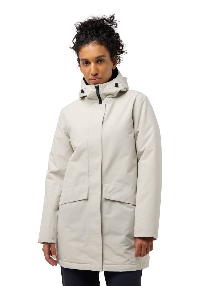 Jack Wolfskin Wasserdichter Wintermantel Damen Tempelhof Coat Women 2XL seal seal von Jack Wolfskin