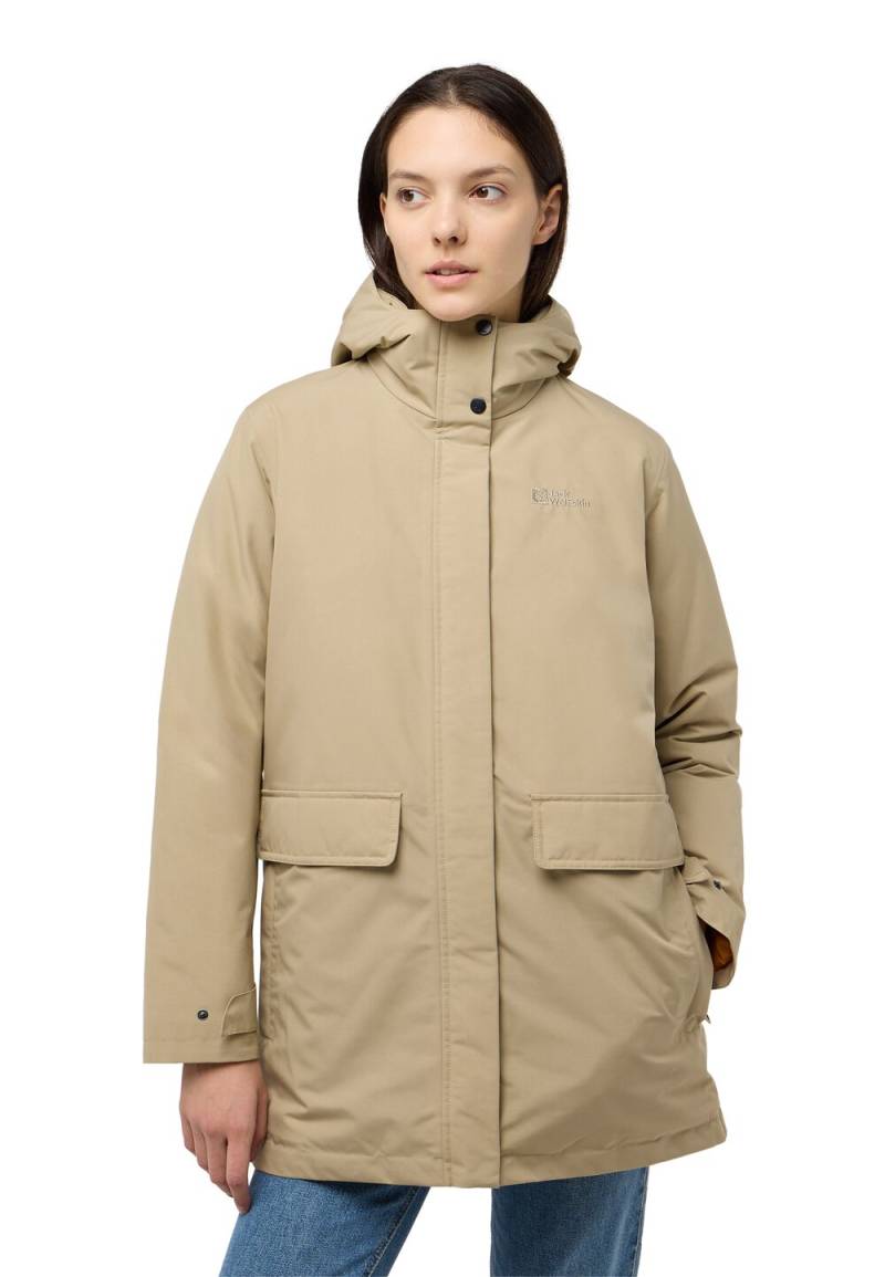 Jack Wolfskin Wasserdichter Wintermantel Damen Wintertor Parka Women RDS XL anis anis von Jack Wolfskin