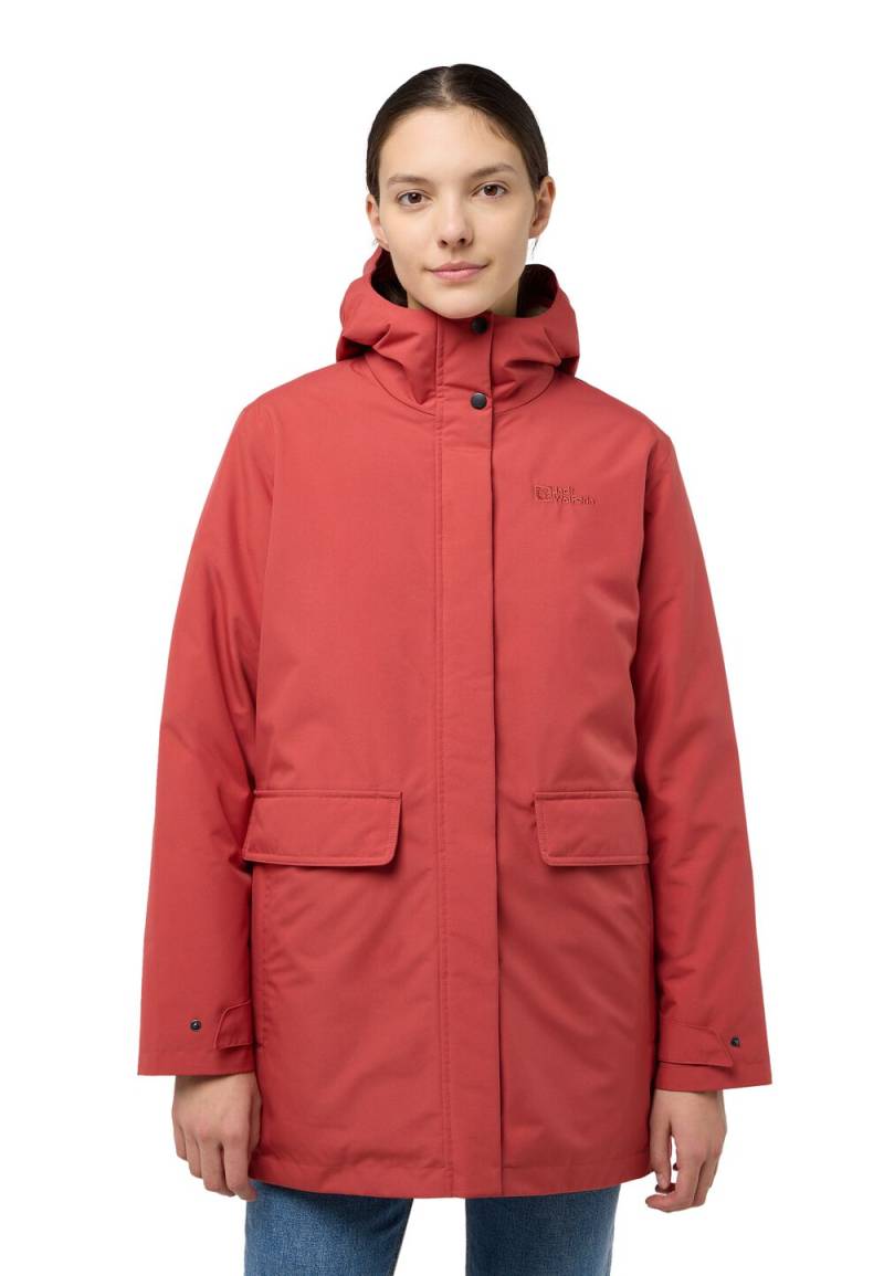 Jack Wolfskin Wasserdichter Wintermantel Damen Wintertor Parka Women RDS XS red coral red coral von Jack Wolfskin