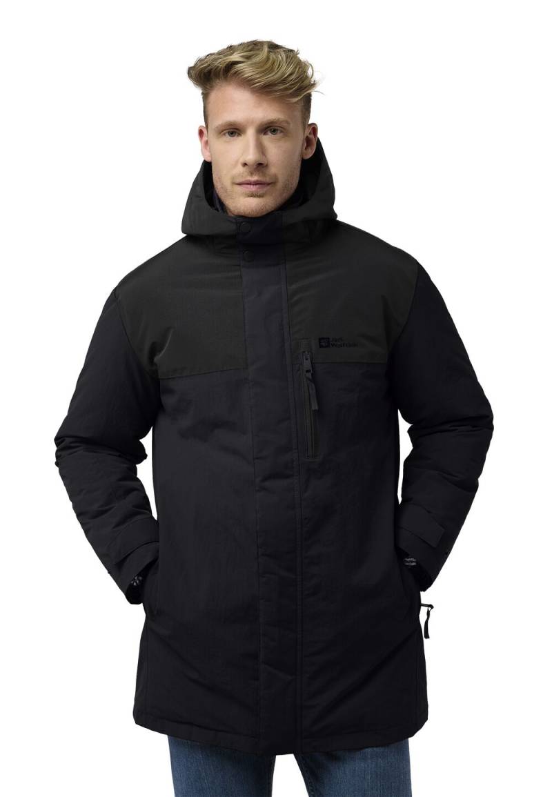 Jack Wolfskin Wasserdichter Wintermantel Herren Gletschersee Parka Men 2XL dark navy dark navy von Jack Wolfskin