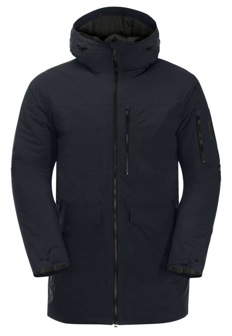 Jack Wolfskin Wasserdichter Wintermantel Herren Koenigsbau Parka Men 2XL dark navy dark navy von Jack Wolfskin