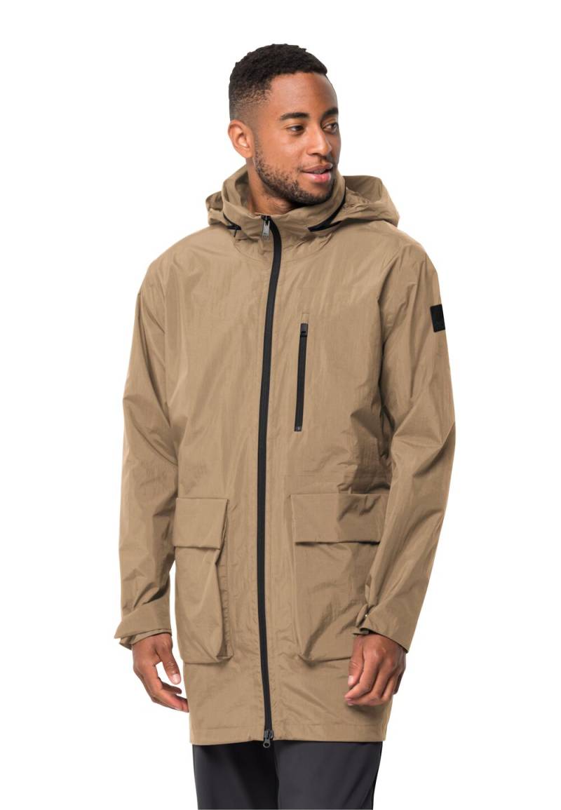 Jack Wolfskin Wasserdichter Wintermantel Herren Norden Port Parka Men L sand storm sand storm von Jack Wolfskin