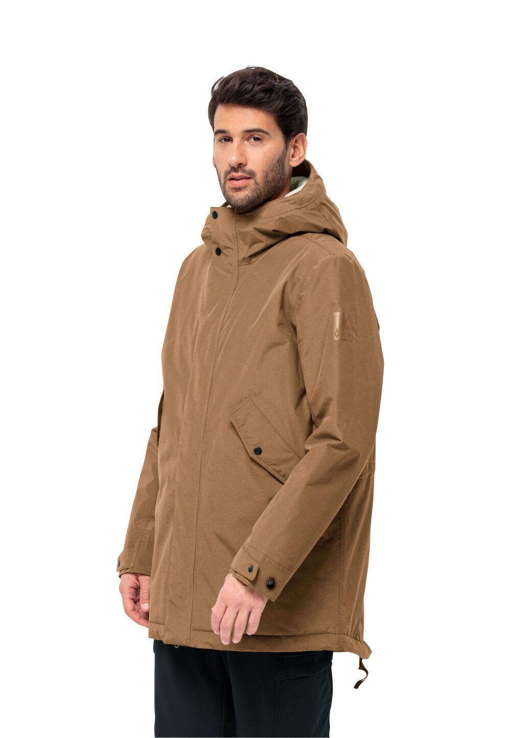 Jack Wolfskin Wasserdichter Wintermantel Herren Talforst Parka Men XXXL chipmunk chipmunk von Jack Wolfskin