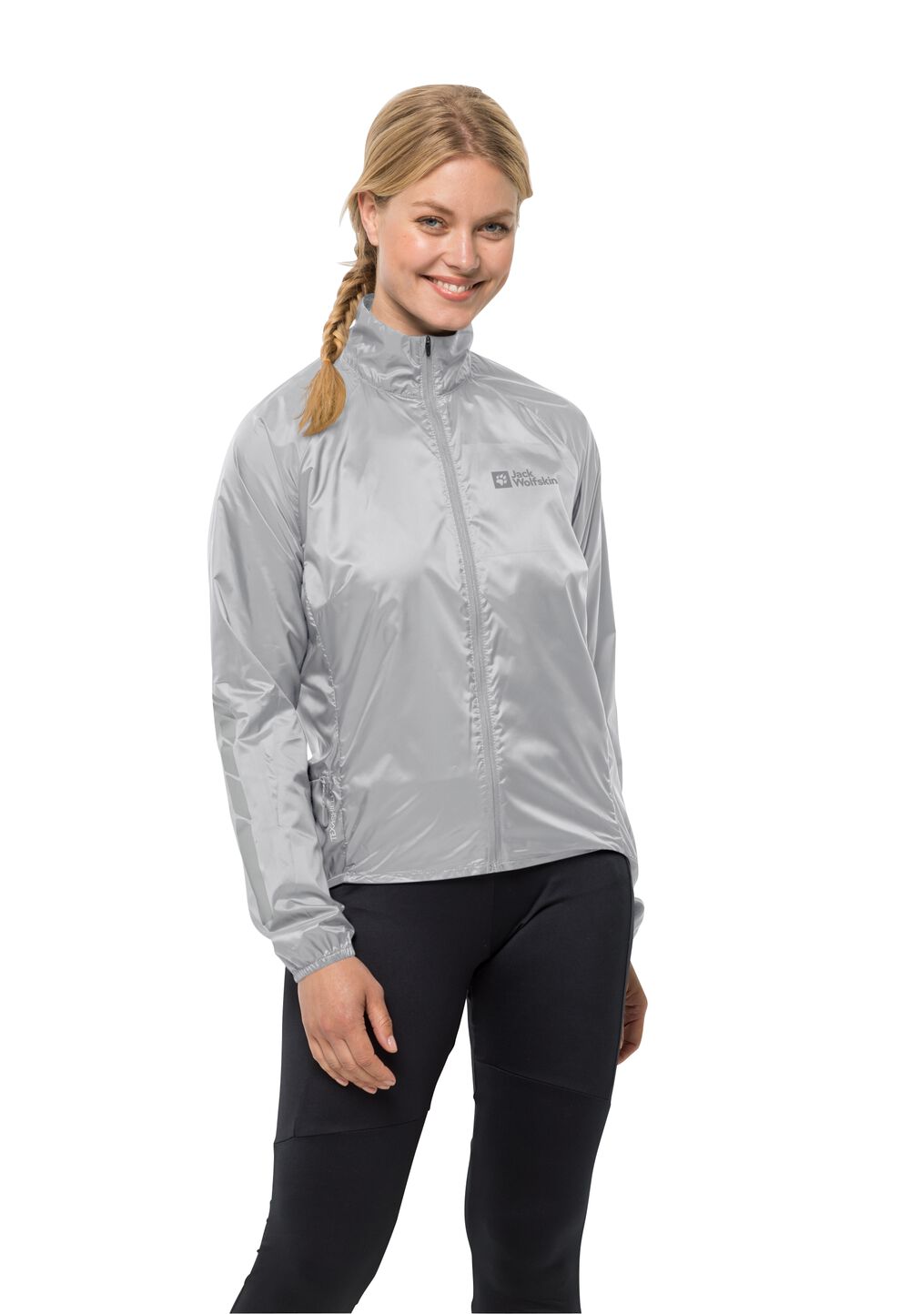 Jack Wolfskin Morobbia Wind Jacket Women L white cloud White Cloud von Jack Wolfskin