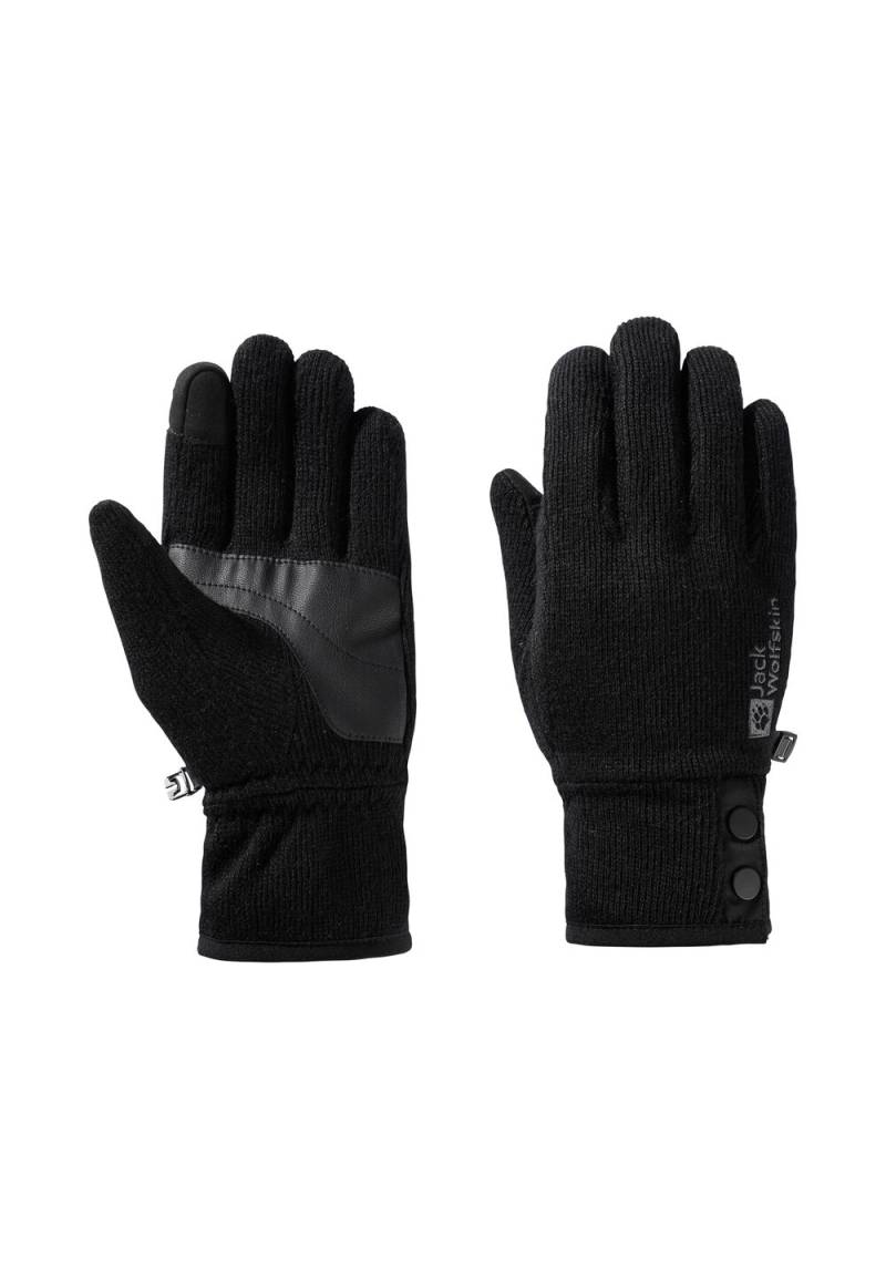 Jack Wolfskin Winter Wool Glove XS black black von Jack Wolfskin