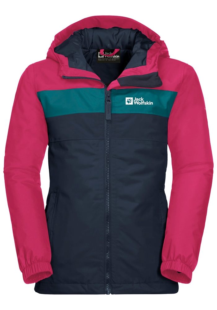 Jack Wolfskin Winterjacke »FOUR LAKES JACKET KIDS«, mit Kapuze von Jack Wolfskin