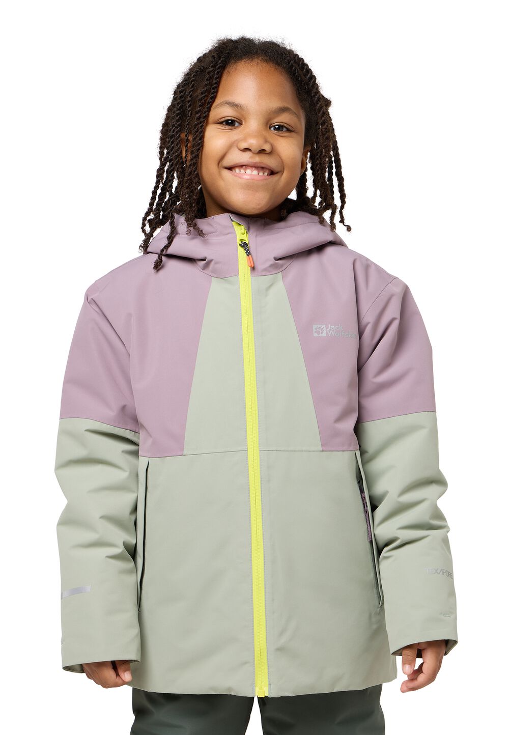 Jack Wolfskin Winterjacke Kinder Actamic 2L Ins Jacket Kids 176 mint leaf mint leaf von Jack Wolfskin