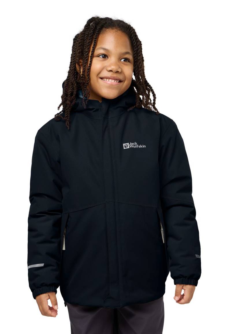 Jack Wolfskin Winterjacke Kinder Blocky Jacket Kids 140 night blue/night blue night blue/night blue von Jack Wolfskin