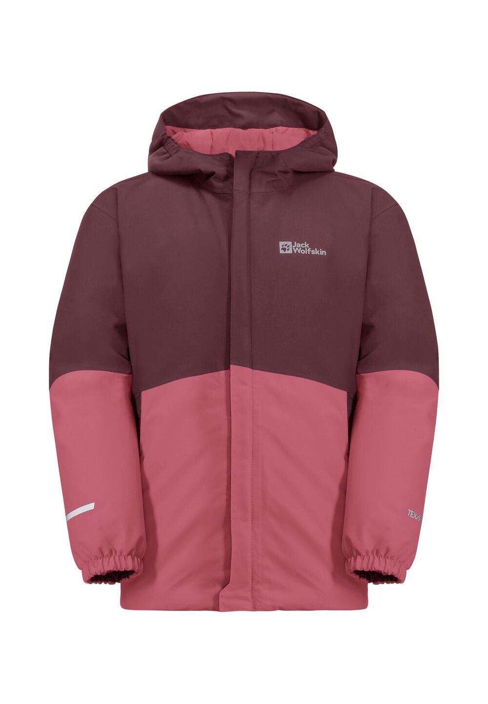 Jack Wolfskin Winterjacke Kinder Blocky Jacket Kids 140 soft pink soft pink von Jack Wolfskin